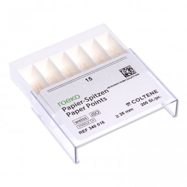 Roeko Paper Points White Size 15 (340015) - Pack200