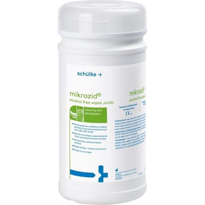 Schulke Mikrozid Alcohol Free Wipes Tub (70003111) - Tub200