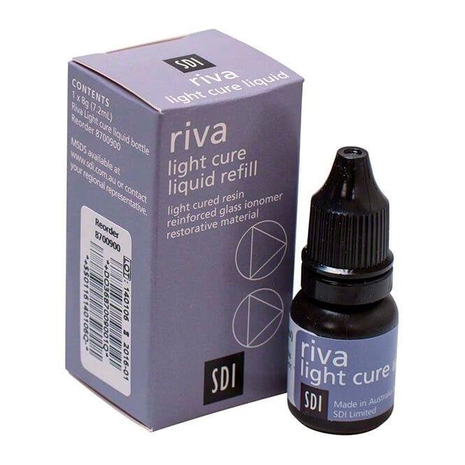 SDI Riva Self Cure Glass Ionomer Liquid 8g/6.9ml (8610900)