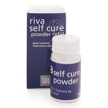 SDI Riva Self Cure Glass Ionomer Powder Refill Regular SetA3
