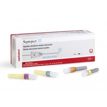 Septodont Septoject XL Needles 27g Short 0.4x25mm - Box100