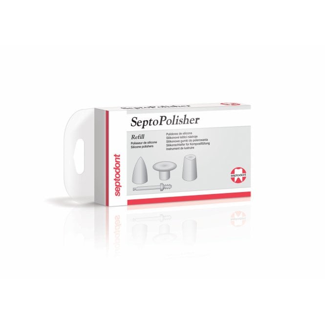 Septodont SeptoPolisher Refill: 8 Disc-shaped + 1 mandrel