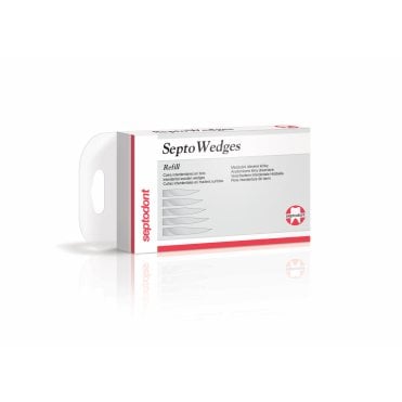 Septodont SeptoWedges Refill: 100 Wooden Wedges assorted