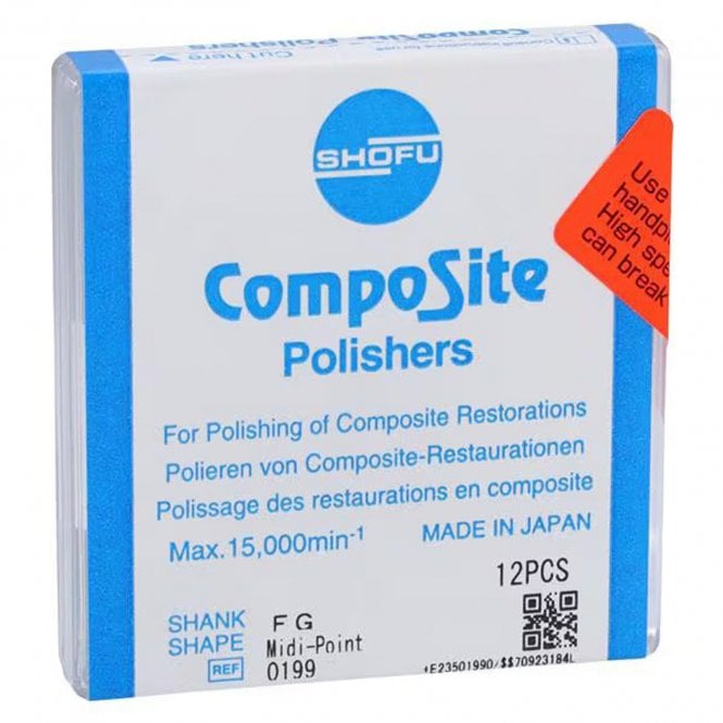 Shofu CompoSite Polishers FG Midi-Point 0199 - Box12