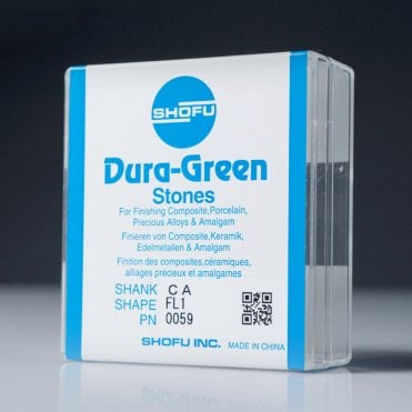 Shofu Dura-Green Stones CA FL1 0059 - Box12