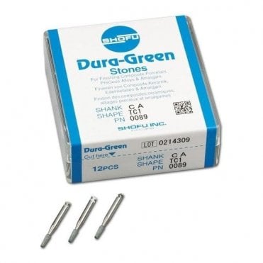 Shofu Dura-Green Stones CA TC1 0089 - Box12