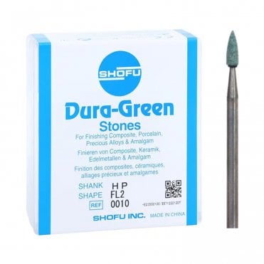 Shofu Dura-Green Stones HP FL2 0010 - Box12
