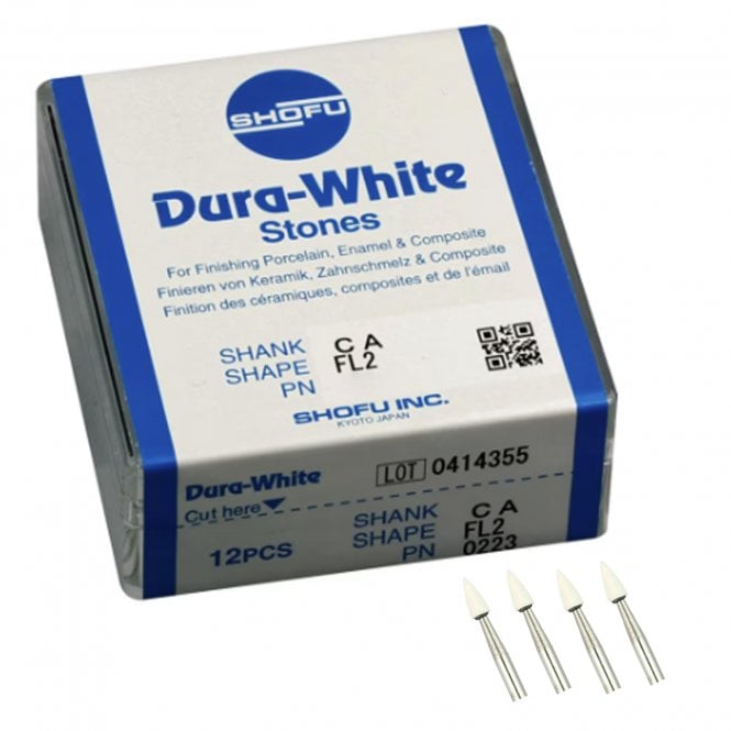 Shofu Dura-White Stones CA FL3 0224 - Box12