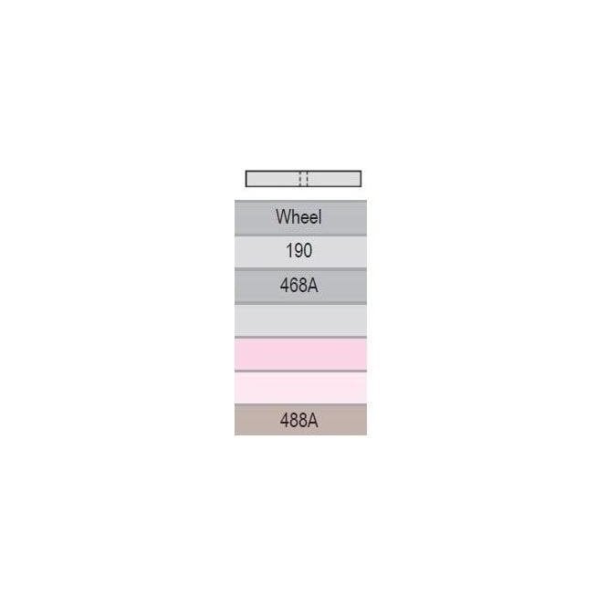 Shofu Lab Series Stones Coral Wheel (488A) - Pack12