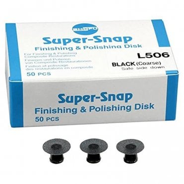 Shofu Super-Snap L506 Black (Coarse) - Box50
