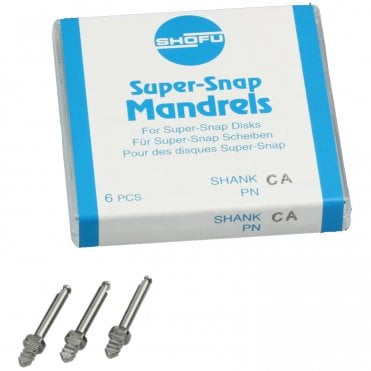 Shofu Super-Snap Mandrel FG (0438) - Box6