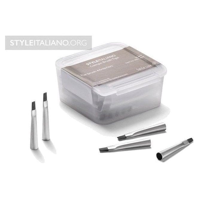 Smile Line Compo Brush Flat Brush Tips Anterior (4651-ANT)