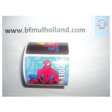 Spiderman Stickers (PS375) - Roll100