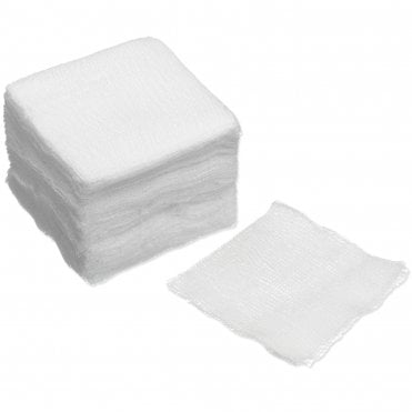 Sterile Gauze Swabs BP 7.5cm x 7.5cm, 8 Ply (36619)