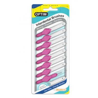 Stoddard OPTIM Interdental Brush Pink XXXXFine - Pack8