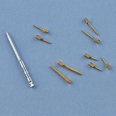 Surtex Gold Plated Posts Refills Short 4 - Pack15