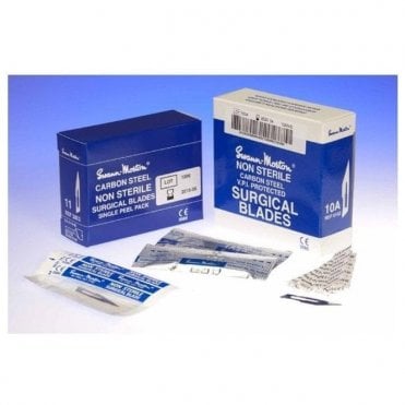 Swann-Morton Surgical Blades Non-Sterile No.10A (1102)