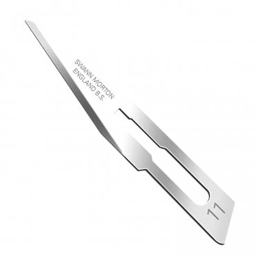 Swann-Morton Surgical Blades Non-Sterile No.11 (0103) Box100