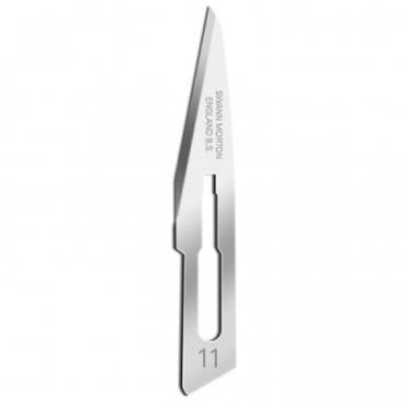Swann-Morton Surgical SS Blades Sterile No.11 (0303) -Box100