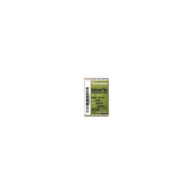 SybronEndo Hedstrom Files L25mm 55 (11352E) - Pack6