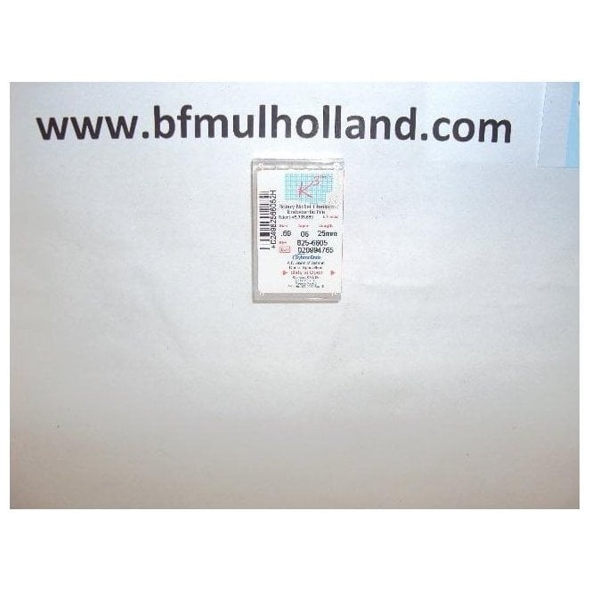 SybronEndo K3 Ni-Ti Files .06 Taper L25mm 60 (825-6605) - 6