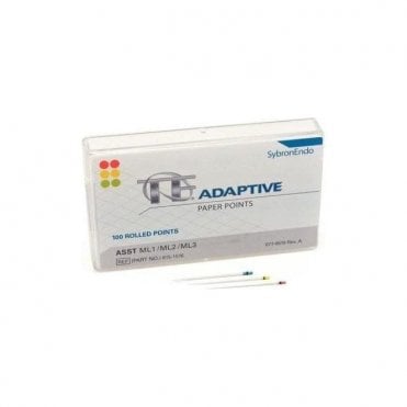 SybronEndo TF Adaptive Paper Points Med/Large Ass. ML1-3