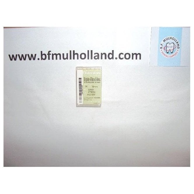 SybronEndo Triple-Flex Files 30mm 20 (25962E) - Pack6