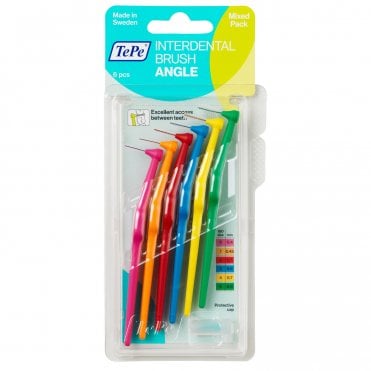 TePe Angle Interdental Brushes Assorted 10x6pk (154 699) -10