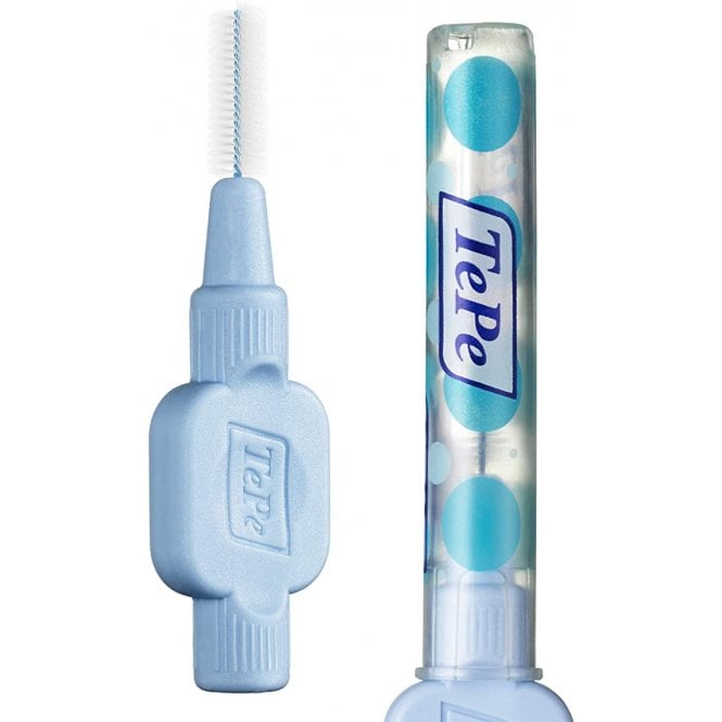 TePe Interdental Brushes Ex/Soft Light Blue 0.6mm (122245)