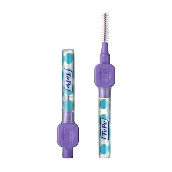 TePe Interdental Brushes Purple 1.1mm (112470) - Pack25