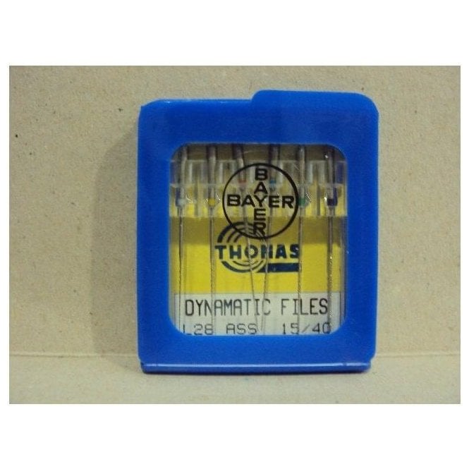 Thomas Dynamatic Files L28mm Size 15/40 - Pack6