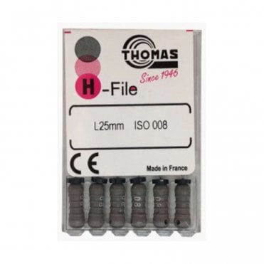 Thomas Hedstroem Hand Files L25mm Size 08 - Pack6