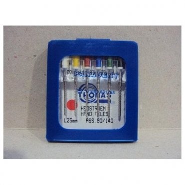 Thomas Hedstroem Hand Files L25mm Size 90/140 - Pack6