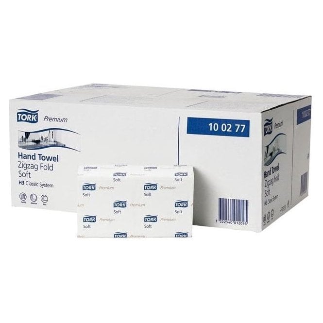Tork Extra Soft Single Fold Hand Towel 2 ply White (100278)