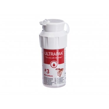 Ultradent Ultrapak Cord Size 3 Red (0134) - Each