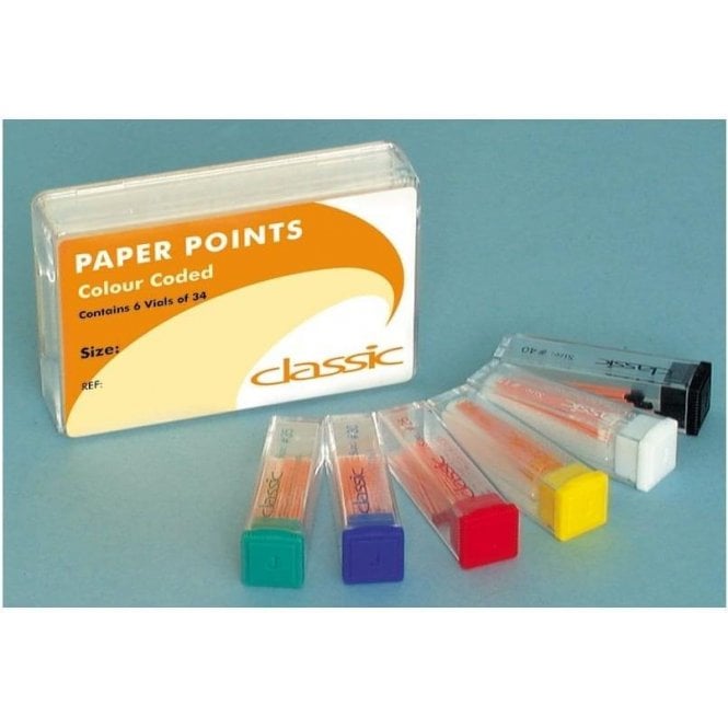 UnoDent C/C Paper Points 45/80 Assorted (EPC458)