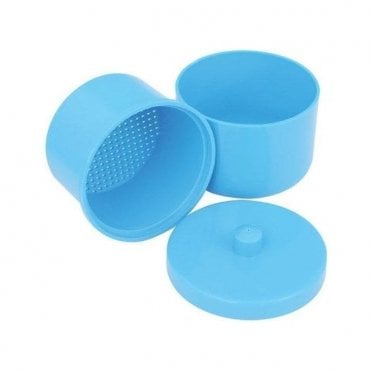 UnoDent Denture Box with Filter Autoclavable White - Each