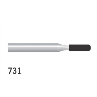 UnoDent Diamond Burs Cylindrical Domed FG No.731 731 Medium