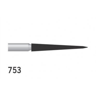 UnoDent Diamond Burs Tapered Point FG No. 753 753 Medium