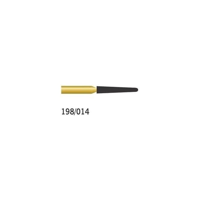 UnoDent Gold Diamond Bur FG 198/014 (BJM363) - Each