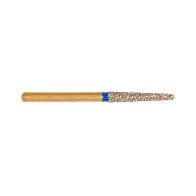 UnoDent Gold Diamond Burs Round End Taper FG Medium 199/018
