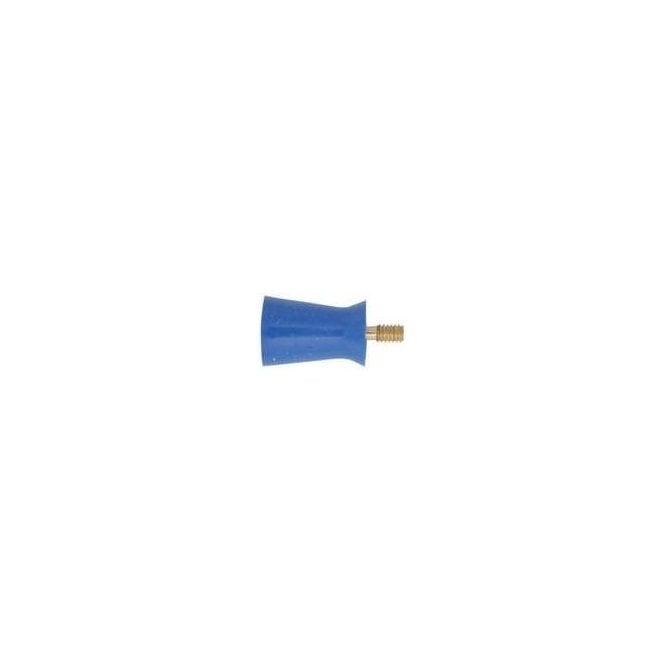 UnoDent Latex Free Rubber Cups Screw-In Hard Blue - Pack36