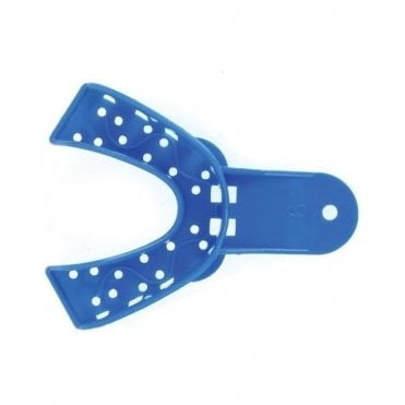 UnoDent Plastic Handled Impression Tray Small Lower - Pack25
