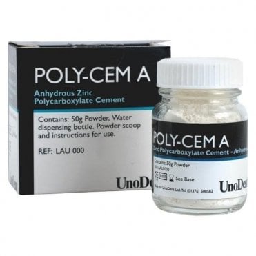 UnoDent Poly-Cem A Complete Kit 50g - Each