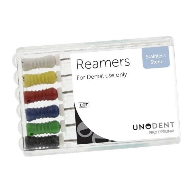 UnoDent SS Reamers 21mm Size 25 - Pack6