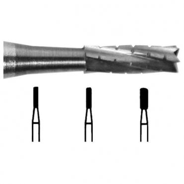 UnoDent TC Burs Flat Fissure Cross Cut FG 557 (BZFX2) -Pack5