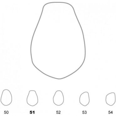 UnoDent Temporary Crowns Lower Premolars 51 (TCS051) - Pack5
