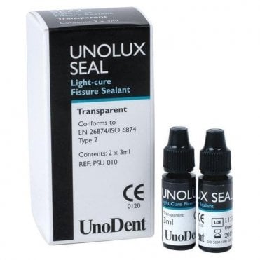 UnoDent Unolux Seal Transparent 2x3ml (PSU010) - Pack2