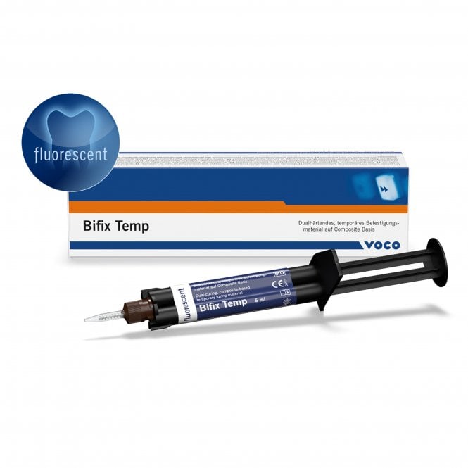 Voco Bifix Temp QuickMix Syringe Fluorescent 5ml (1056)