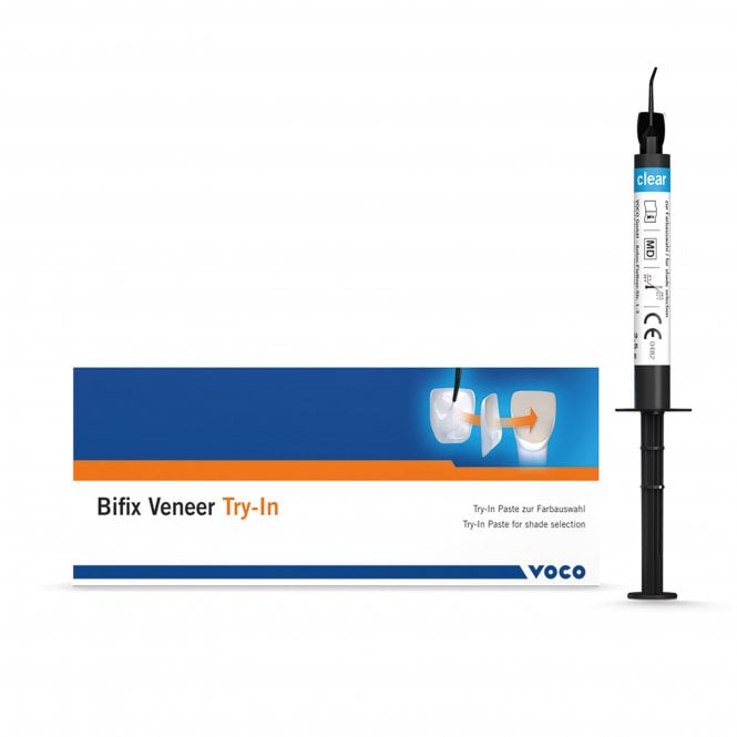 Voco Bifix Veneer Try-In Syringe Clear 2.5g (1431)